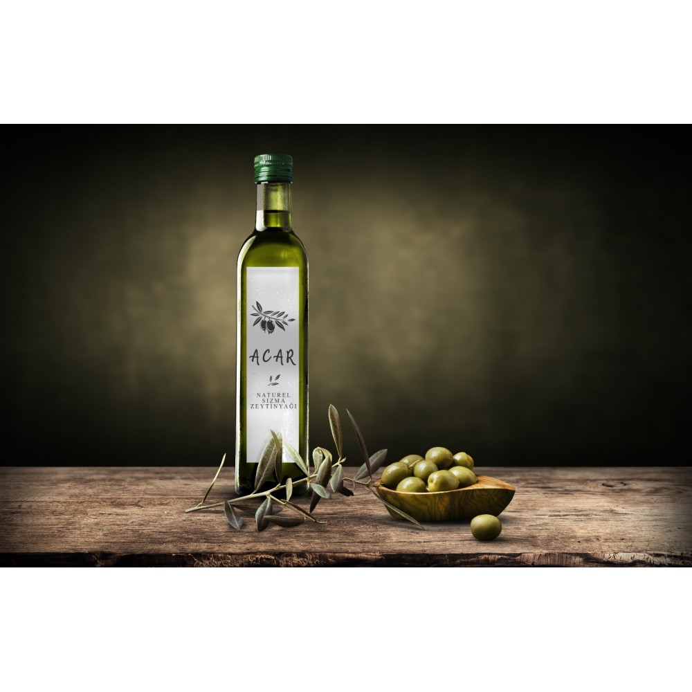 ACAR 1 Lt Pet Şişe Sızma Zeytinyağı
