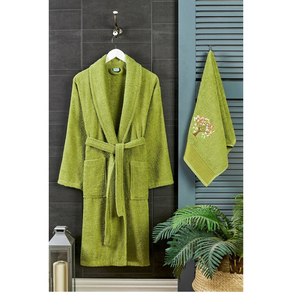 Rebeka Havlulu Bornoz 2li Set