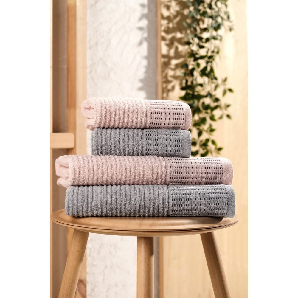 Rebeka Karaca - Banyo Havlu Seti | Yumuşak Havlu Seti | 1200 Gram Karacarebeka2023