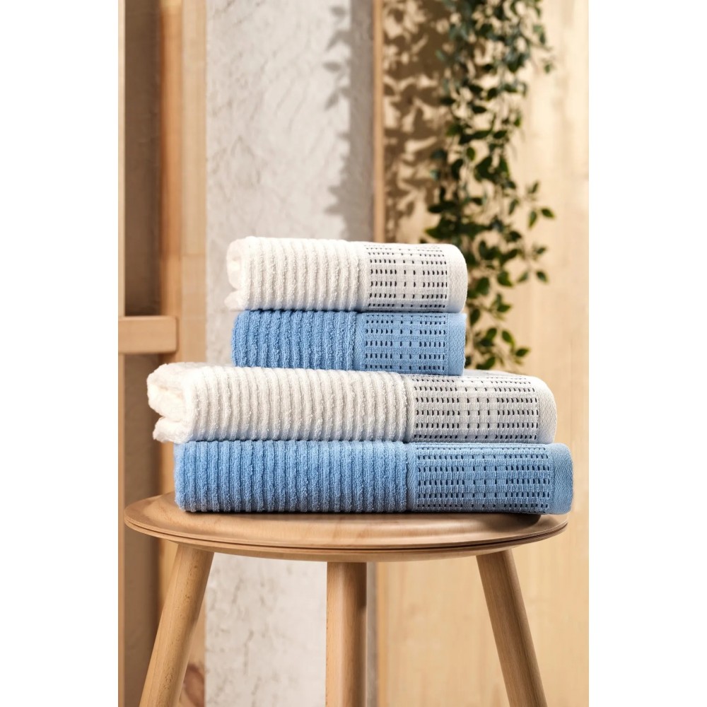 Rebeka Karaca - Banyo Havlu Seti | Yumuşak Havlu Seti | 1200 Gram Karacarebeka2023