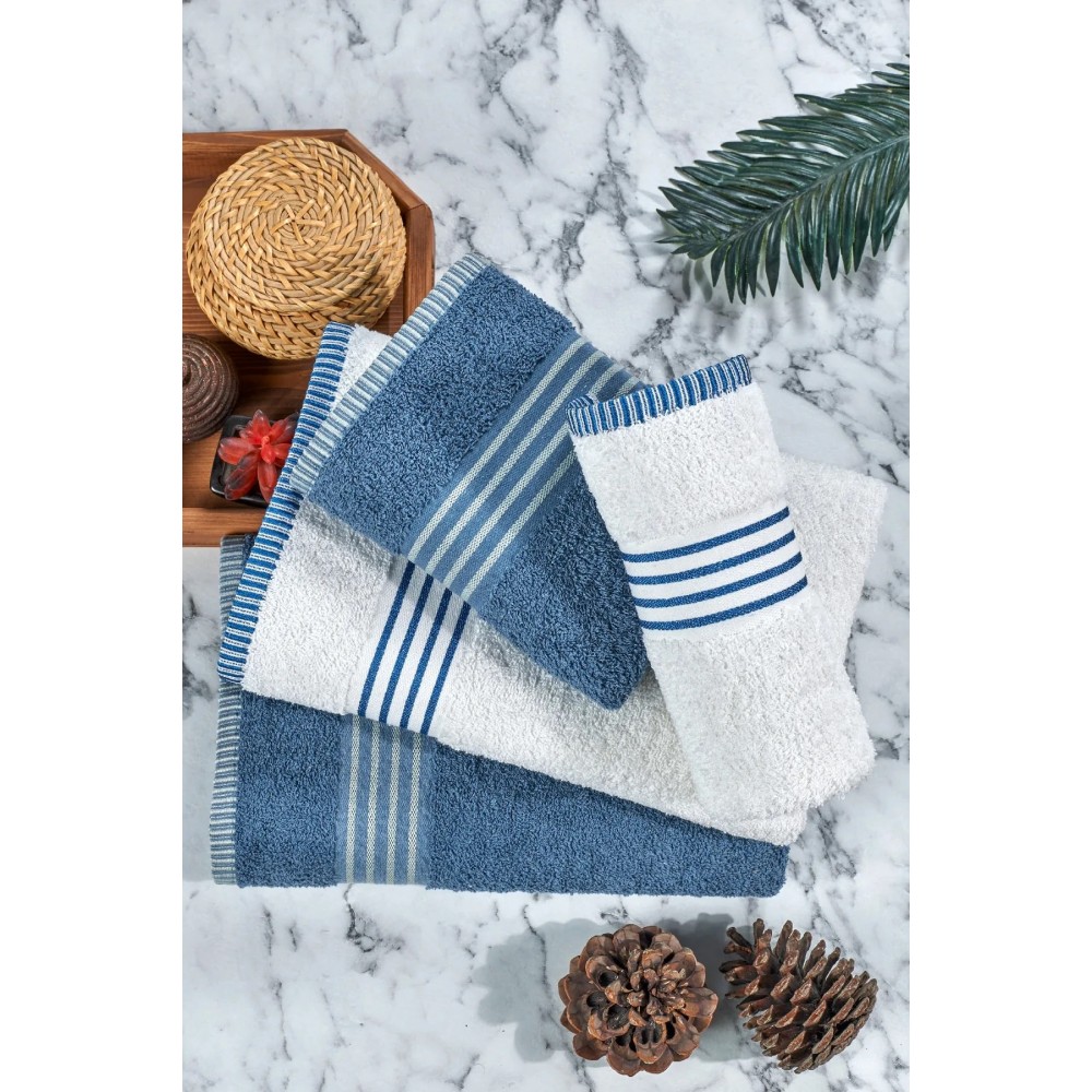 Rebeka Banyo Havlu Seti | Yumuşak Havlu Seti | 1200 Gram Oscarrebeka2023