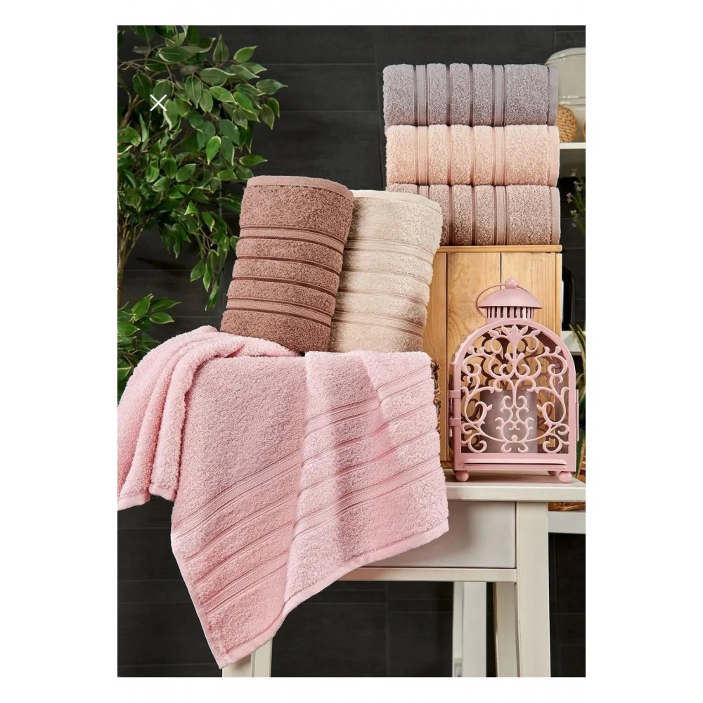 Rebeka 6 Parça Hobby Fitilli Havlu Seti