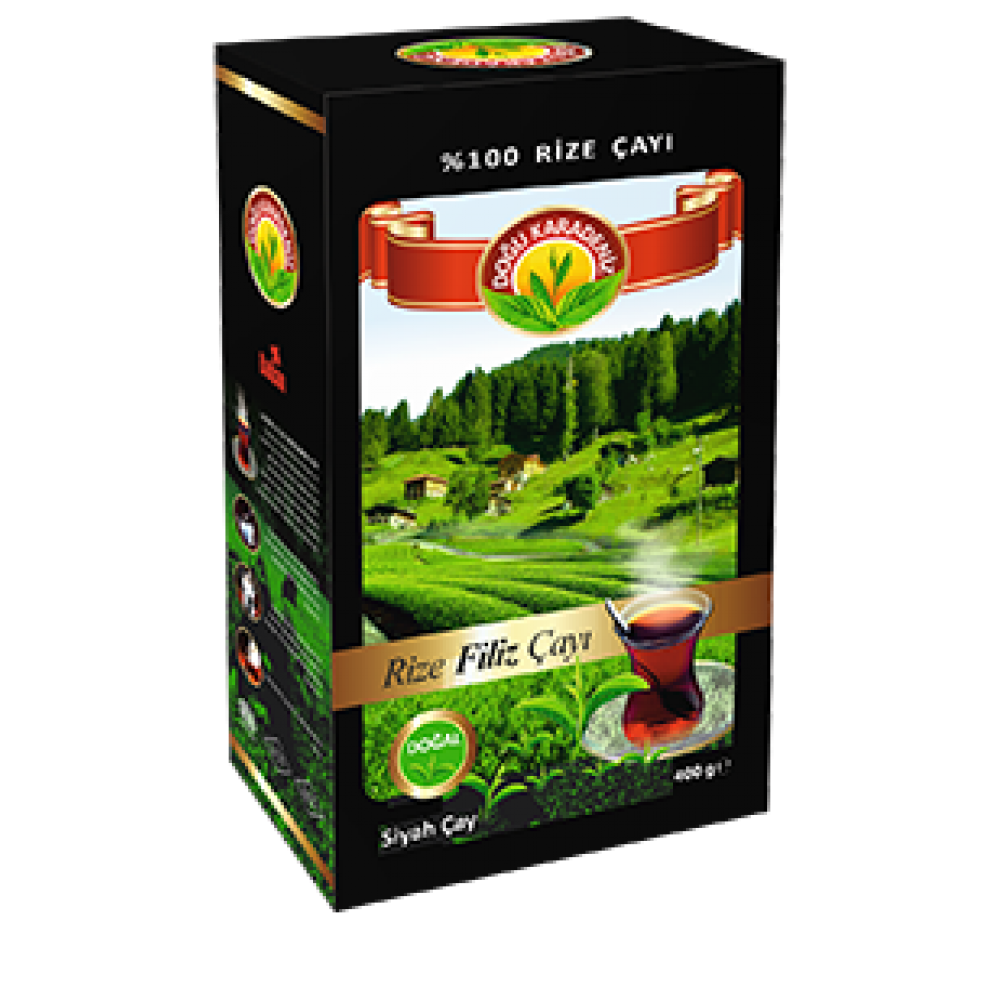 Dogu Karadeniz Rize Filiz Cay kutu 400 Gr