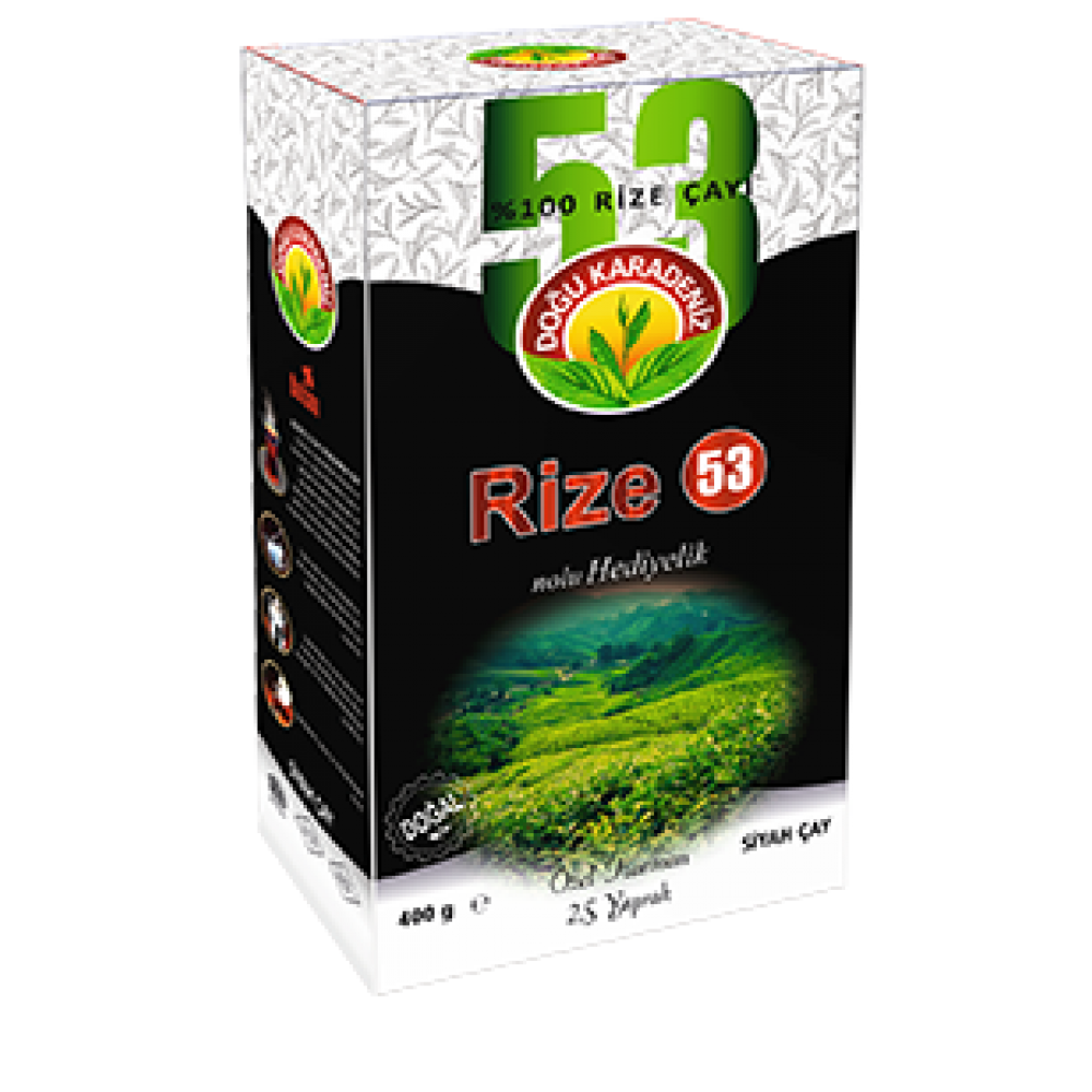 Dogu Karadeniz Rize 53 Cay Kutu 400 Gr