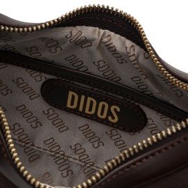 DIDOS  Octo – Suede Brown No7 | Süet Kahverengi Omuz Çantası