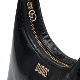 DIDOS  Octo - Matte Black No7 | Siyah Omuz Çantası