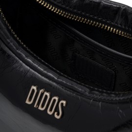 DIDOS  Octo - Matte Black No7 | Siyah Omuz Çantası