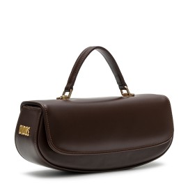 DIDOS  Chicky - Chocolate No12 | Kahverengi Deri Omuz Çantası