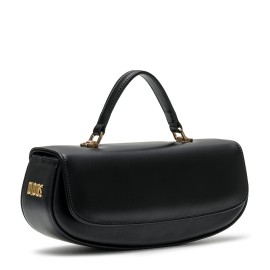 DIDOS  Chicky - Olive No12 | Siyah Deri Omuz Çantası