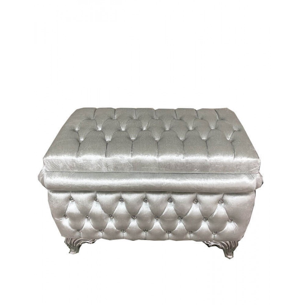 Amortisörlü Çift Katlı Gelin Çeyiz Sandığı