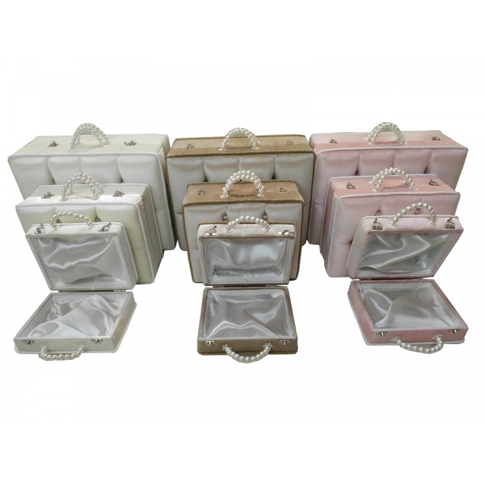 Capitone 3 lü Kare Çanta