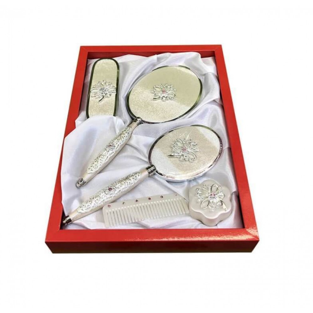 Gülüm Gelin Çeyiz Ayna Tarak Seti