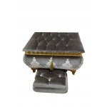 Güpürlü Versace Desenli Gelin Sandığı