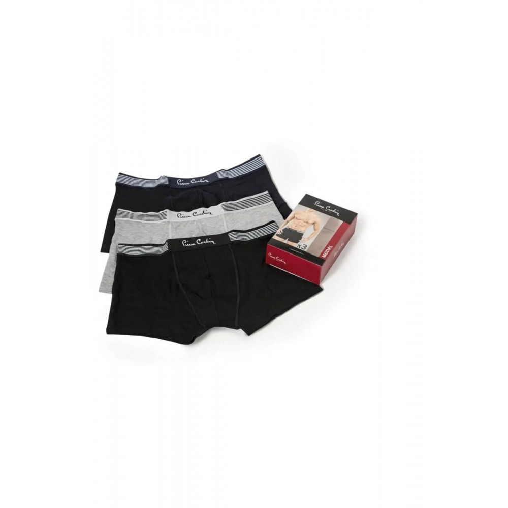 Pierre Cardin 360 Modal   Strech   3 lü Boxer Karışık