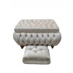 Swarovski Taşlı Kadife Gelin Sandığı