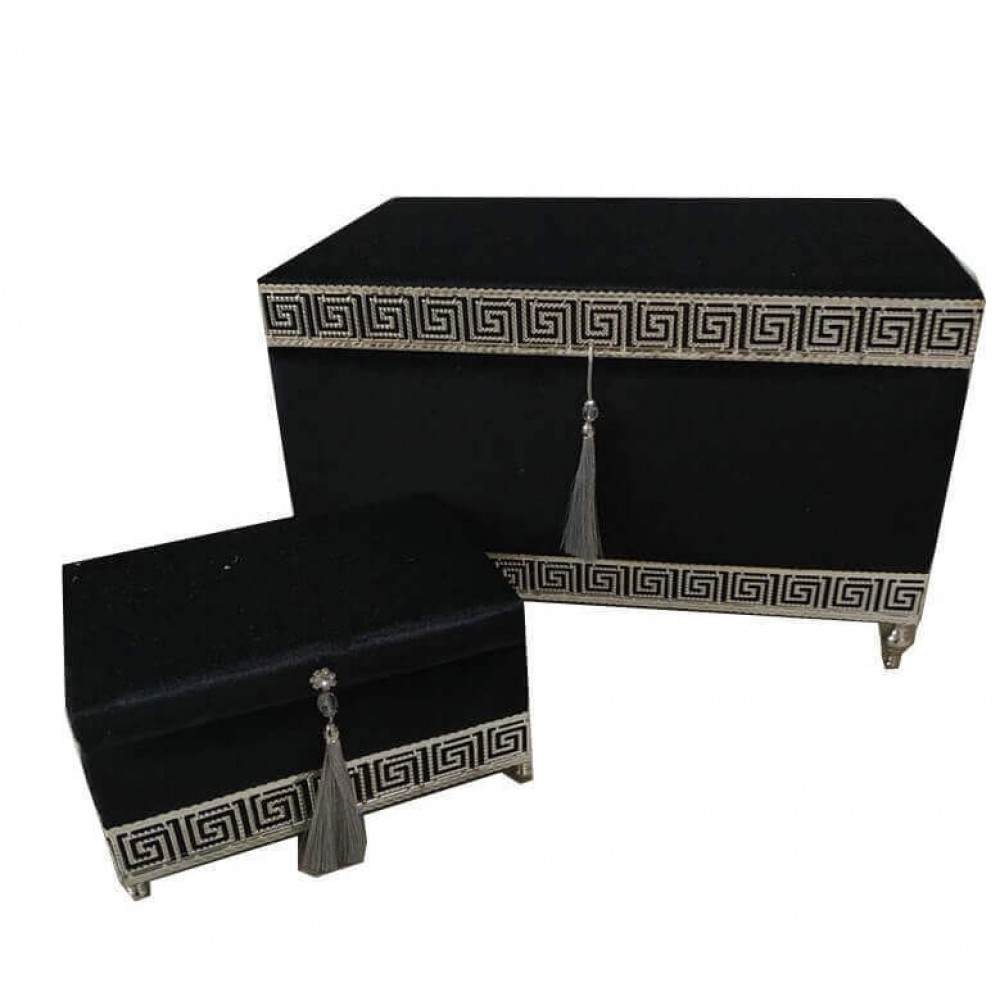 Versace Desenli Lüx Gelin Sandığı