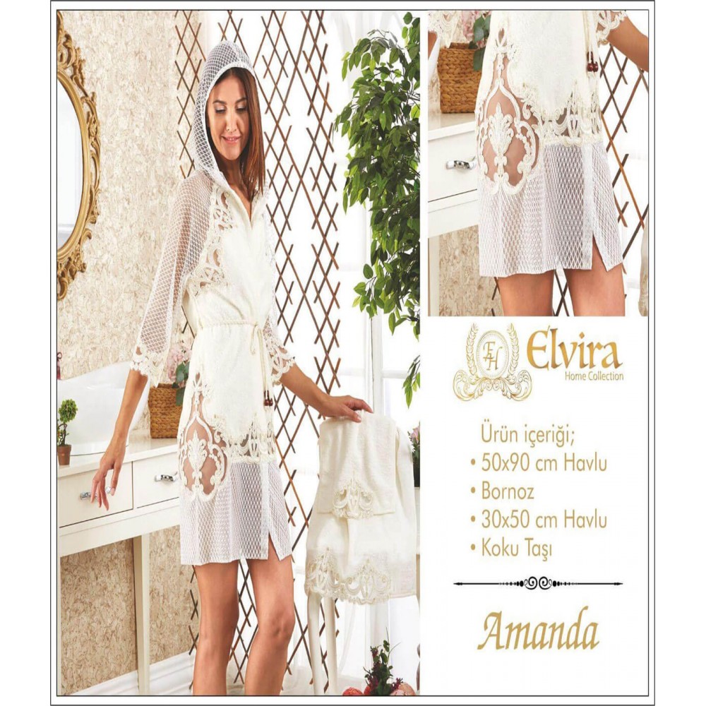 Elvira Home Collection Amanda Gelin Bornozu