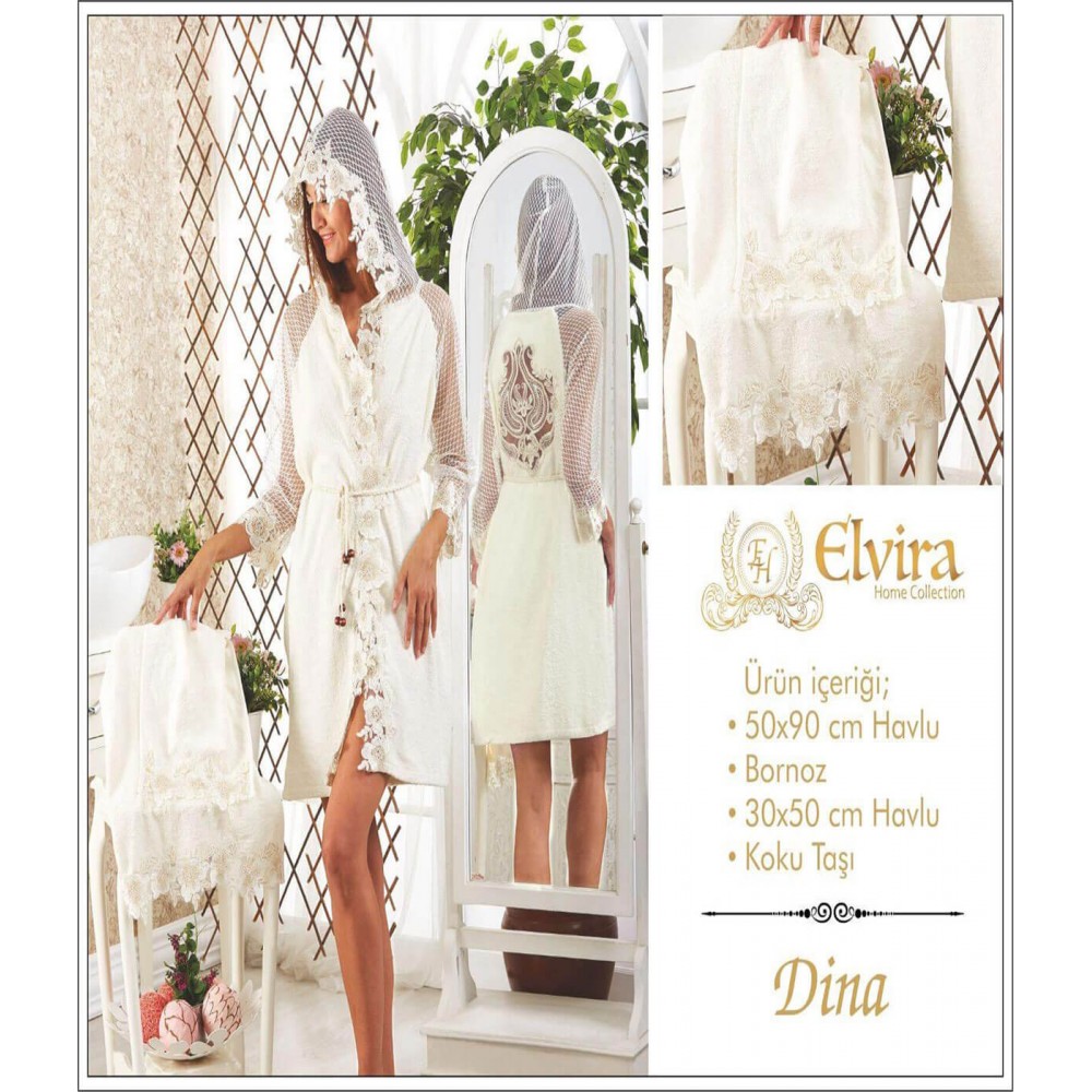 Elvira Home Collection Dina Gelin Bornozu