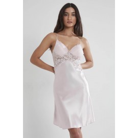 Pierre Cardin 4050 Saten 2 li Gecelik Sabahlık Set