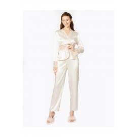 Pierre Cardin 6040 6 lı Saten Gecelik Sabahlık Çeyiz Seti