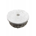 Yuvarlak Metal Gelin Makyaj Kutusu