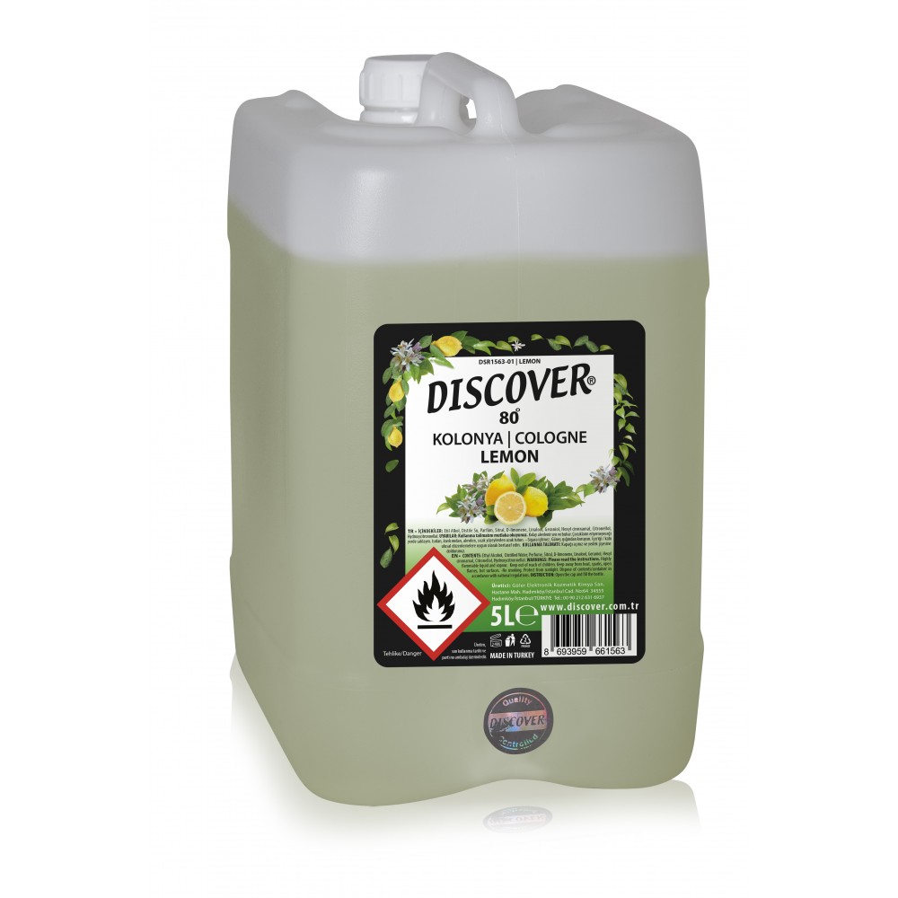DISCOVER LİMON KOLONYASI 5 LT