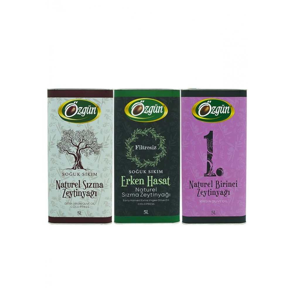 ÖZGÜN Özgün Zeytinyağı Üçlüsü