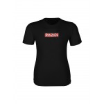 RAZIEL OVERSIZE UNISEX KABARTMA İŞARET BASKILI SİYAH T-SHİRT