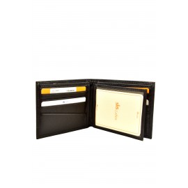 SKS Leben Erkek Siyah Hakiki Deri Cüzdan Kartlık