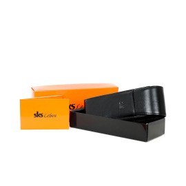 SKS Leben Kişiye Özel Hakiki Deri Kalemlik 998 000 01 SİYAH