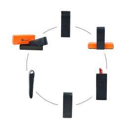 SKS Leben Kişiye Özel Hakiki Deri Kalemlik 998 46B 08 MAVİ