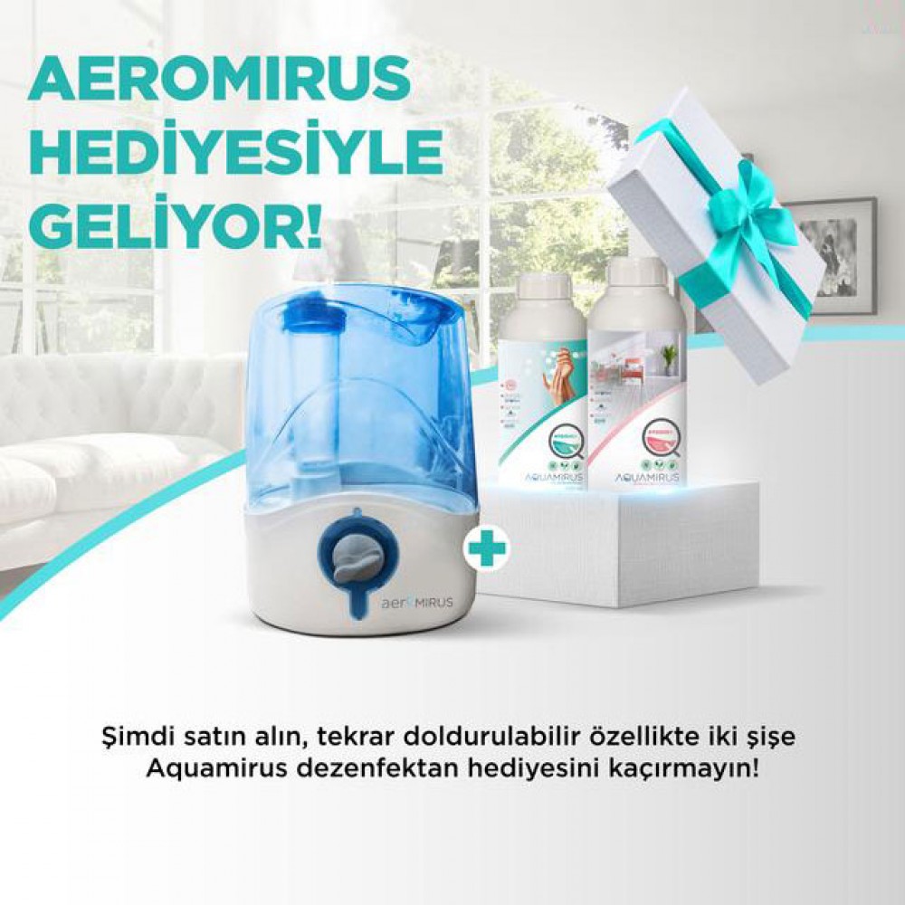 AEROMIRUS HAVA TEMİZLEME VE DEZENFEKTE CİHAZI