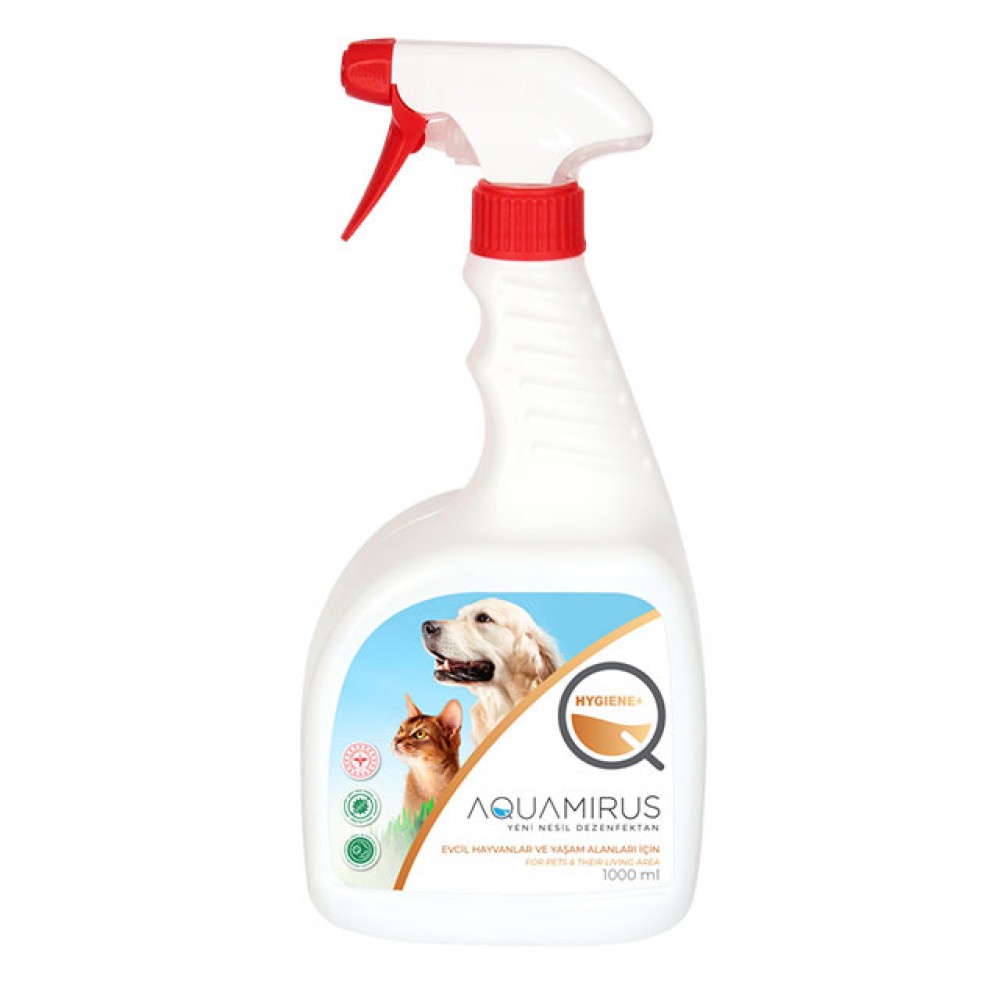 AQUAMIRUS EVCİL HAYVAN DEZENFEKTANI 1 LT SPREY ŞİŞE