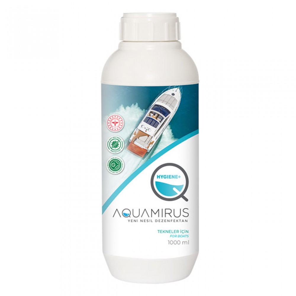 AQUAMIRUS TEKNELER İÇİN DEZENFEKTAN 1 LT KAPAKLI ŞİŞE
