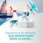 AQUAMIRUS TEKNELER İÇİN DEZENFEKTAN 1 LT SPREY + 1 LT KAPAKLI ŞİŞE
