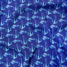 Anemoss Çapa Desenli %100 Viskon Yumuşak Nefes Alabilir Kumaşlı Erkek Gömlek