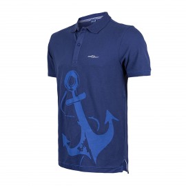 Anemoss Çapa Lacivert Erkek Polo Yaka T-Shirt