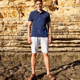 Anemoss Çapa Lacivert Erkek Polo Yaka T-Shirt