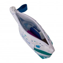 Anemoss Dalga Mavi Makyaj Çantası