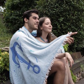 Anemoss Dalga Peştemal 100x180 cm