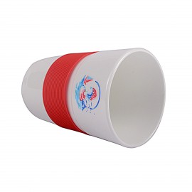 Anemoss Denizci Kız Seramik Mug Silikon Bantlı