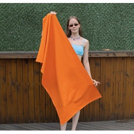 Anemoss Yelken Plaj Havlusu Turuncu 140x70 cm