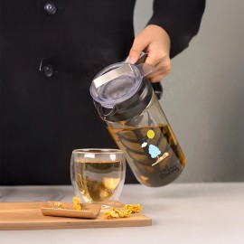 Any Morning 1300 ml  Sürahi, Borosilikat Cam Soğuk Çay ve Kahve Demleme CGJ054