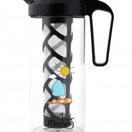 Any Morning 1300 ml  Sürahi, Borosilikat Cam Soğuk Çay ve Kahve Demleme CGJ054