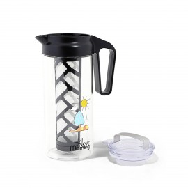 Any Morning 1300 ml  Sürahi, Borosilikat Cam Soğuk Çay ve Kahve Demleme CGJ054