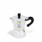 Any Morning 240 ml Alüminyum Moka Pot Espresso Kahve Makinesi Desenli Gümüş Renk HES-6