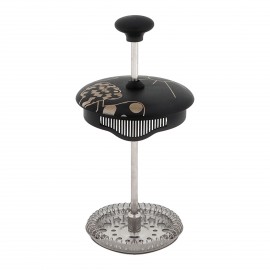 Any Morning 350 ml Borosilikat Cam French Press Paslanmaz Çelik 3 Katmanlı Filtre FY92