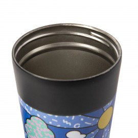 Any Morning 500 ml Paslanmaz Çelik Termos Mug, 6 Saat Sıcak, 10 Saat Soğuk, Siyah BA21525