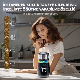 Any Morning SH21638B Elektrikli Ayarlanabilir Kahve Öğütücü