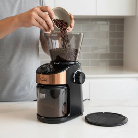 Any Morning SH25836B Elektrikli Ayarlanabilir Kahve Öğütücü Çıkarılabilir Toplama Kabı ve Kapağı